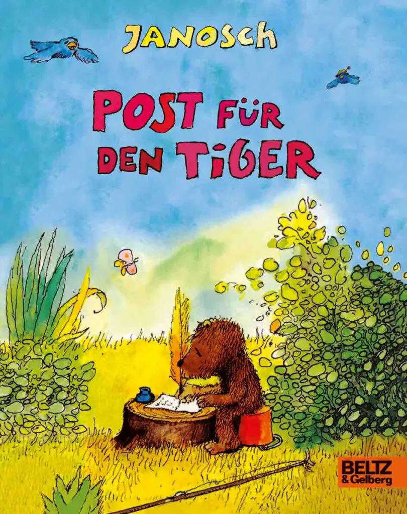 Janoschs „Post für den Tiger“ ist ein Bilderbuch über Einsamkeit und Freundschaft, und über die Freude, geliebt zu werden und sich einander zu haben