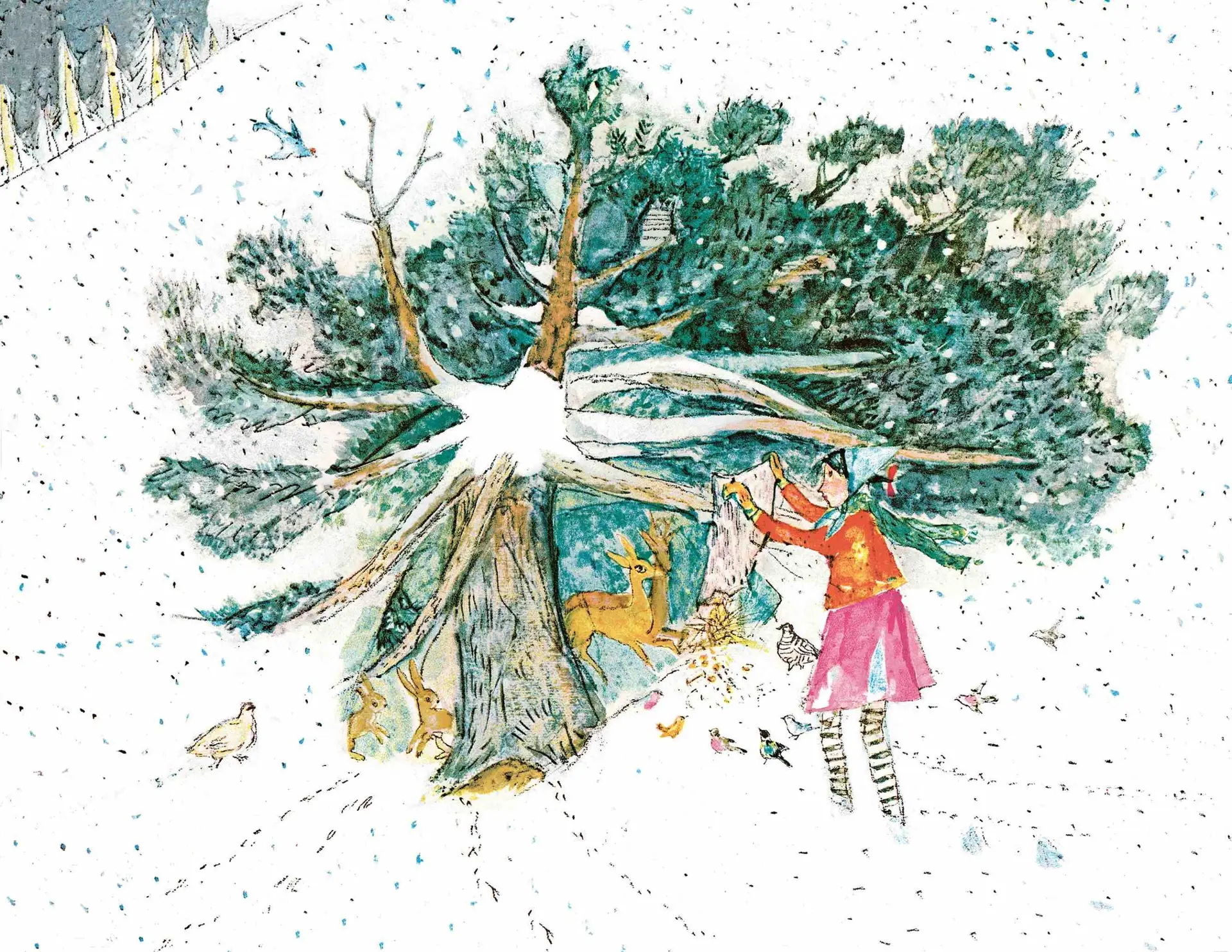Kinderbuch über Schnee